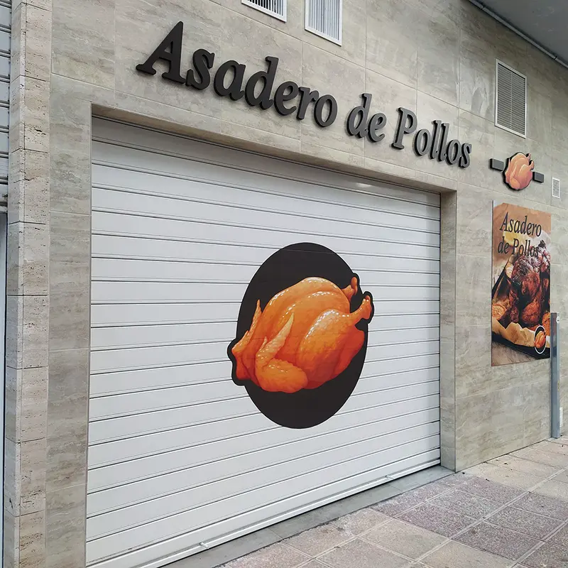 Rótulo letras recortadas Murcia
