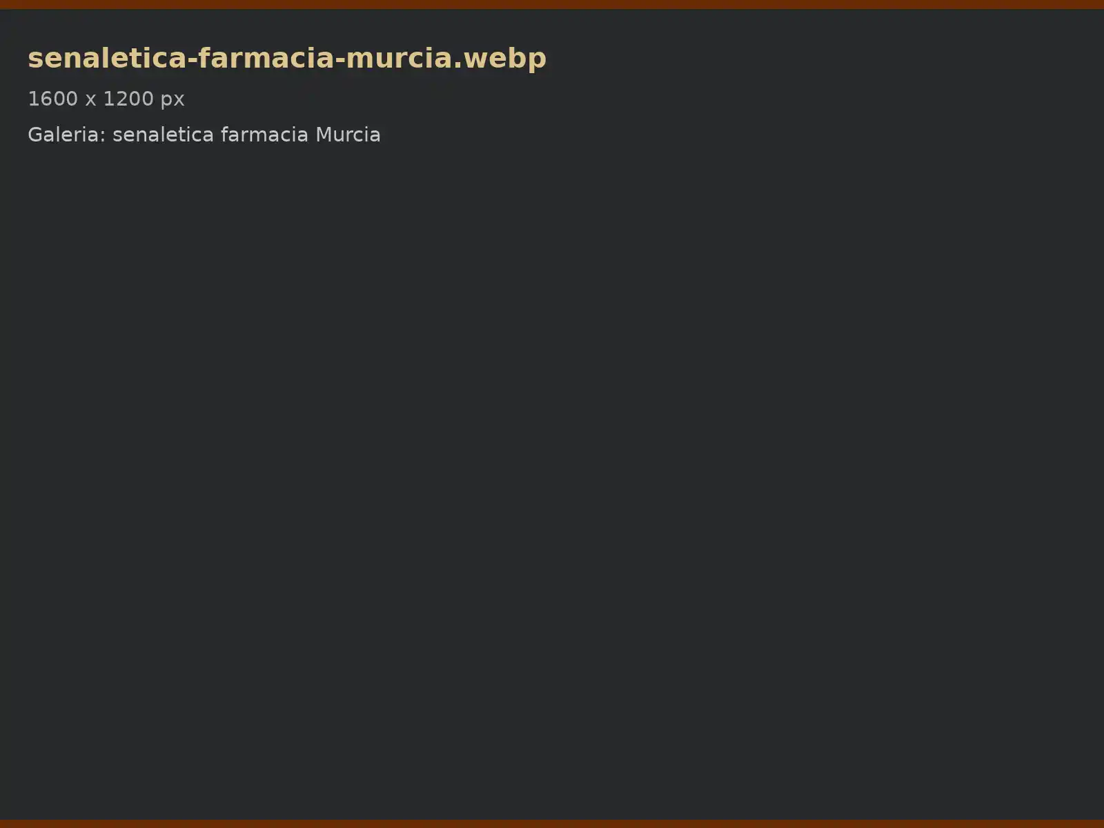 Señalética interior y de servicios en farmacia de Murcia