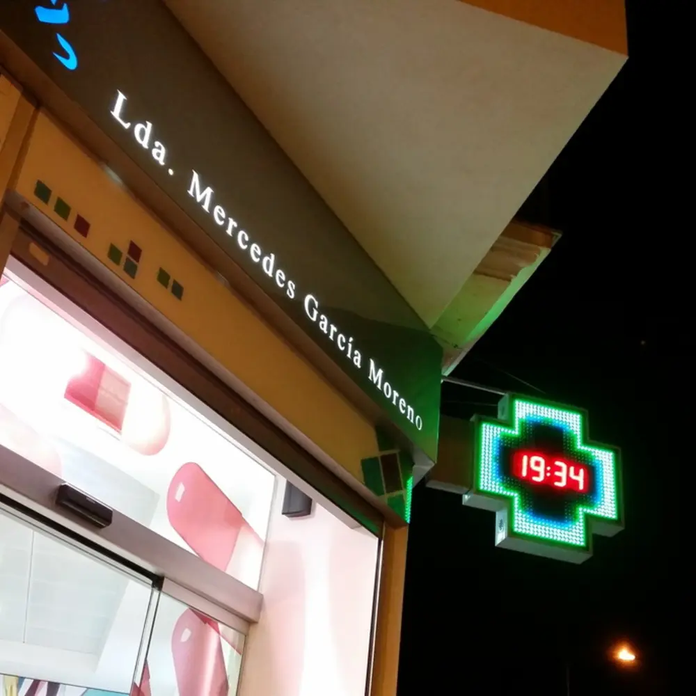 Rótulos para farmacias en Murcia